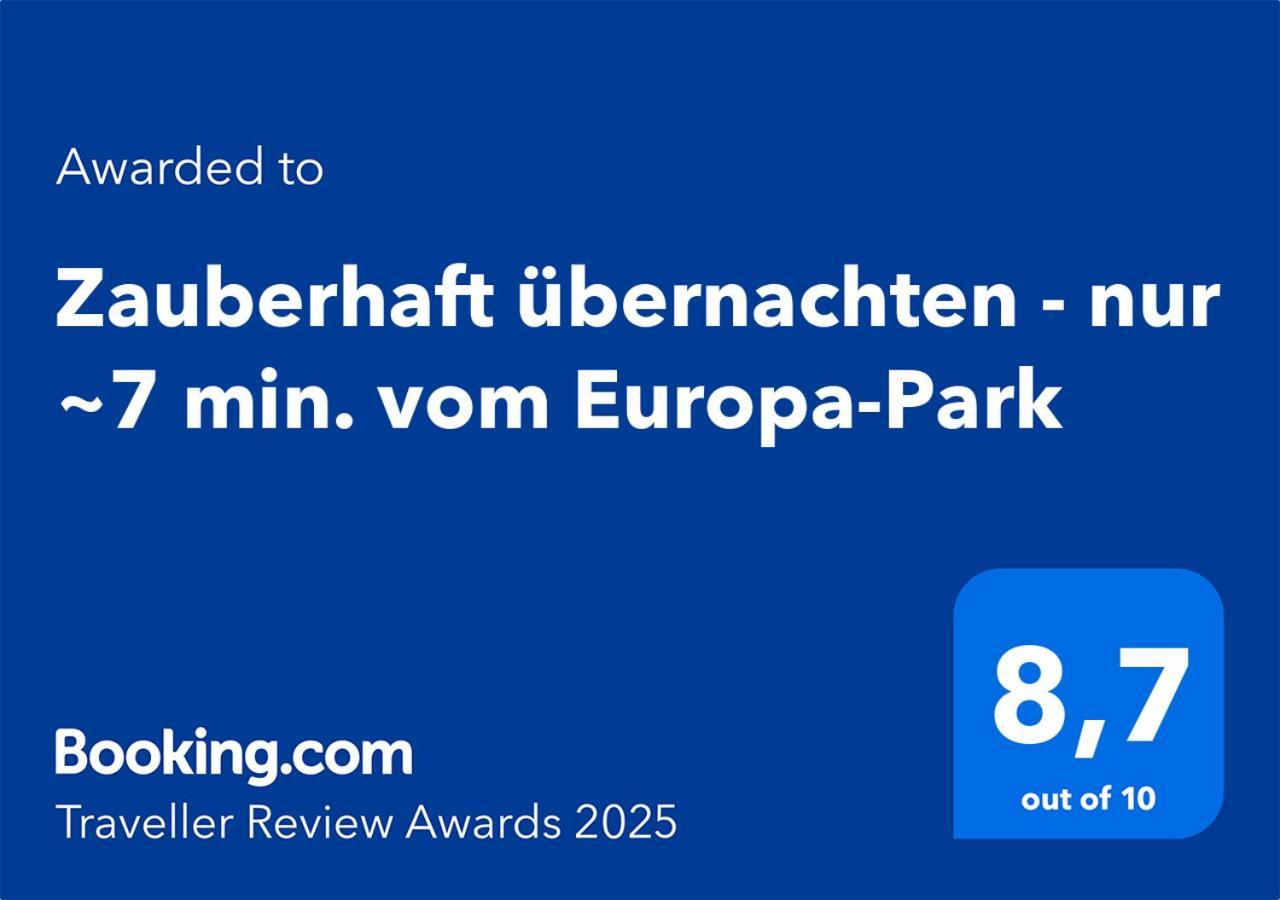 Zauberhaft Uebernachten - Nur 7 Min Vom Europa-Park Ettenheim Buitenkant foto
